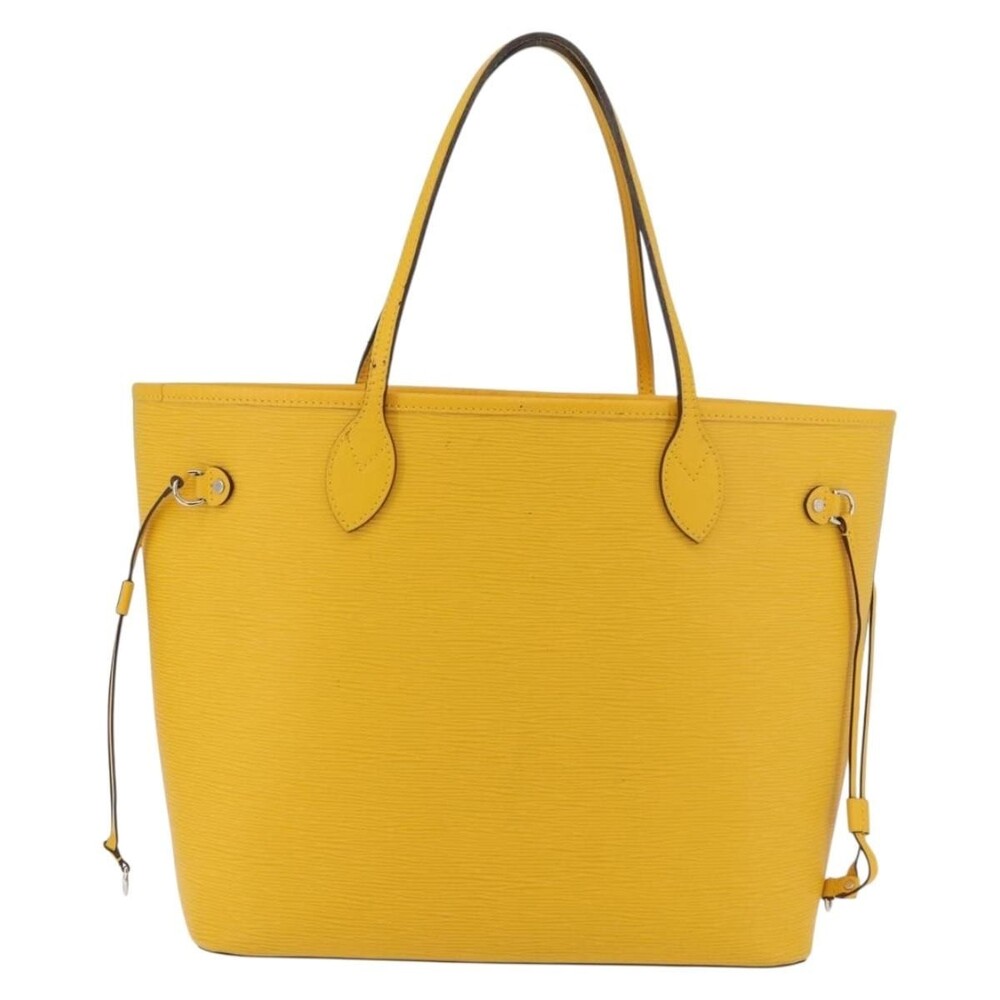 Louis Vuitton Epi Neverfull MM Tote Bag Mimosa Yellow